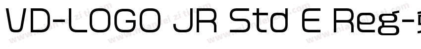 VD-LOGO JR Std E Reg字体转换
